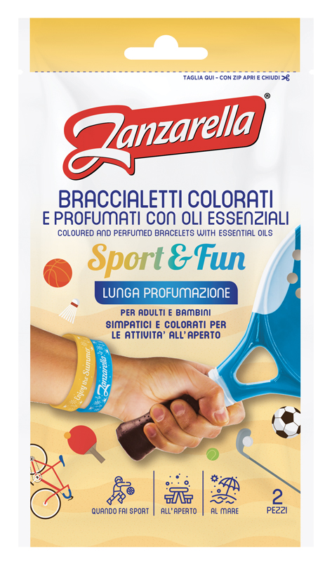 ZANZARELLA BRACCIALETTI SPORT&FUN 2 PEZZI - Farmacia De Pasquale
