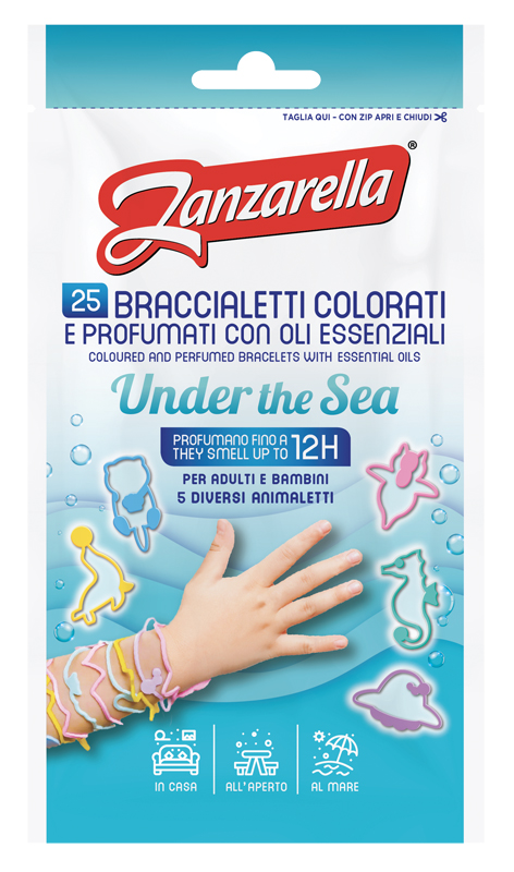 ZANZARELLA BRACCIALETTI UNDER THE SEA 25 PEZZI - Farmacia De Pasquale
