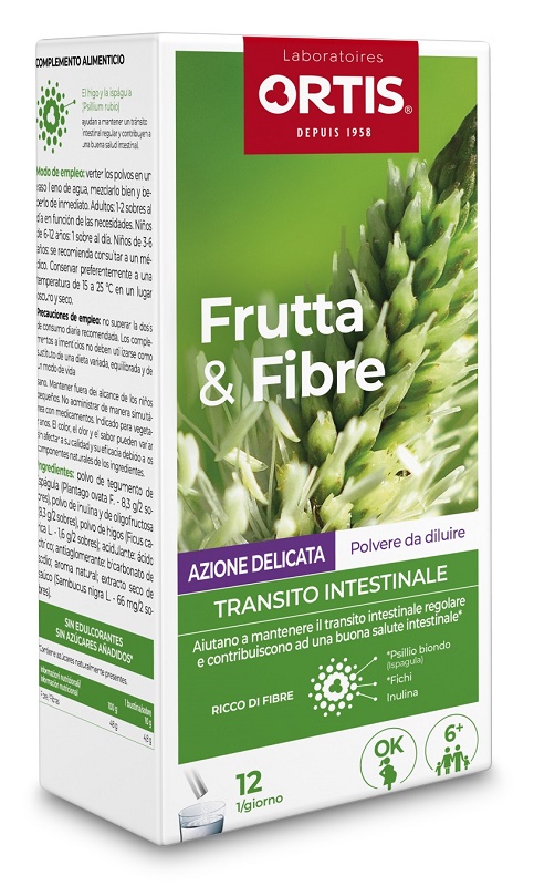 FRUTTA & FIBRE AZIONE DELICATA 12 STICK - Farmacia De Pasquale
