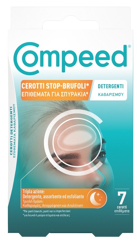 COMPEED CEROTTI STOP BRUFOLI DETERGENTI 7 PEZZI - Farmacia De Pasquale