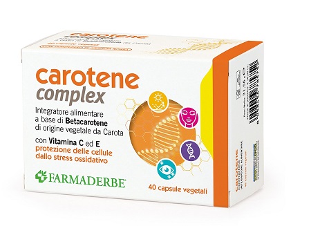 CAROTENE COMPLEX 40 CAPSULE - Farmacia De Pasquale