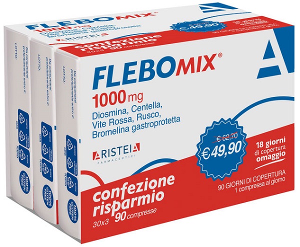 FLEBOMIX 1000 MG 90 COMPRESSE TRI-PACK - Farmacia De Pasquale