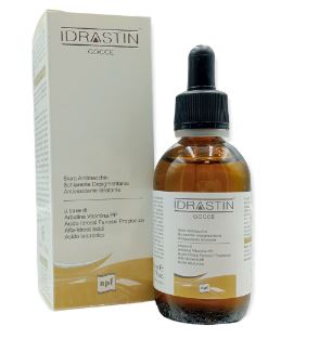 IDRASTIN GOCCE SIERO ANTIMACCHIE SCHIARENTE DEPIGMENTANTE ANTIOSSIDANTE IDRATANTE 50 ML - Farmacia De Pasquale