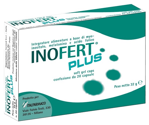 INOFERT PLUS 20 CAPSULE SOFTGEL - Farmacia De Pasquale