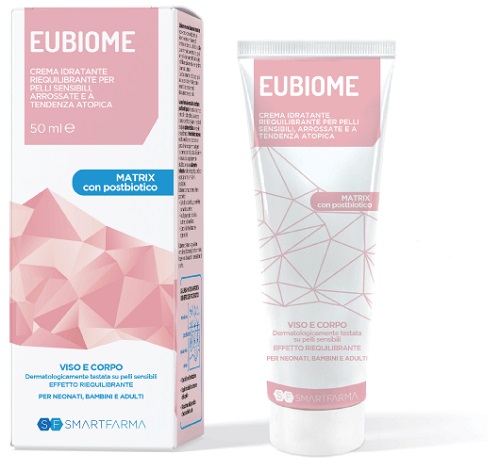 EUBIOME CREMA IDRATANTE RIEQUILIBRANTE PELLI SENSIBILI ARROSSATE TENDENZA ATOPICA 150 ML - Farmacia De Pasquale