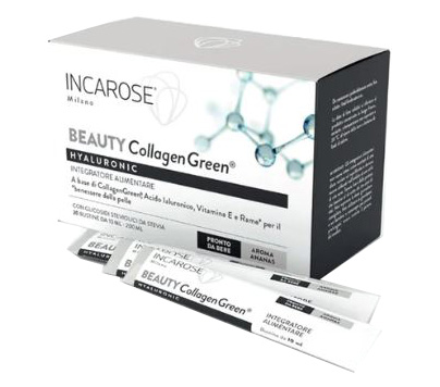HYALURONIC BEAUTY COLLAGEN GREEN 20 BUSTINE - Farmacia De Pasquale