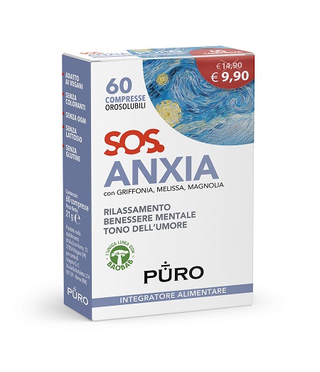 PURO SOS ANXIA 60 COMPRESSE OROSOLUBILI - Farmacia De Pasquale