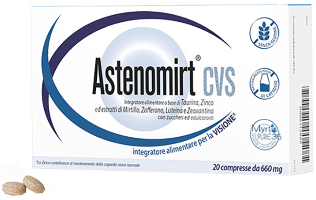 ASTENOMIRT CVS 20 COMPRESSE - Farmacia De Pasquale
