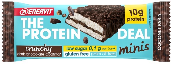 ENERVIT PROTEIN DEAL BAR COCONUT 33 G - Farmacia De Pasquale
