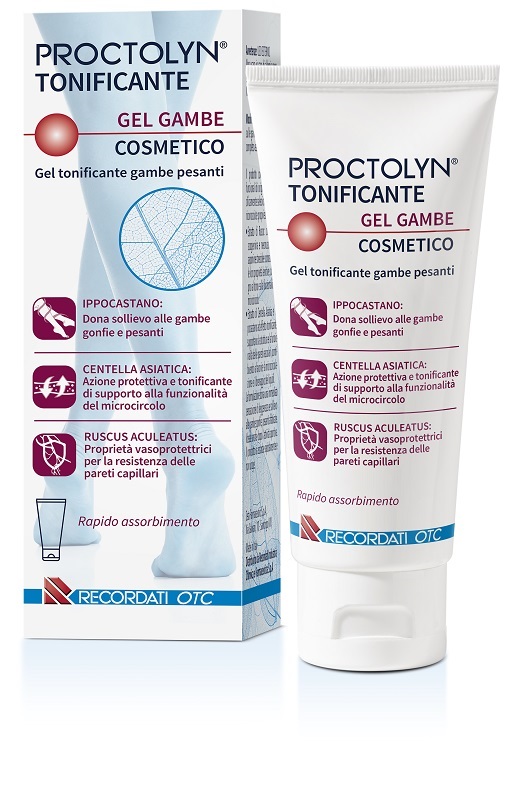 PROCTOLYN TONIFICANTE GEL GAMBE 100 ML - Farmacia De Pasquale