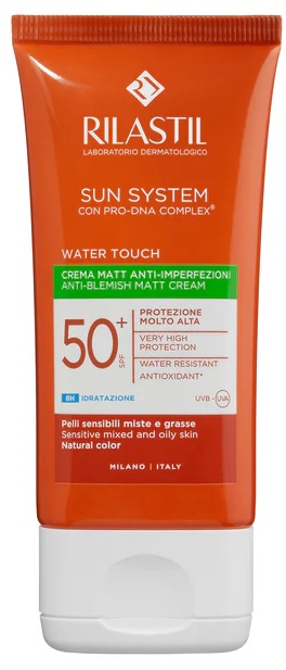 RILASTIL SUN SYSTEM WATER TOUCH FLUIDO SPF50+ 50 ML NUOVA FORMULAZIONE - Farmacia De Pasquale
