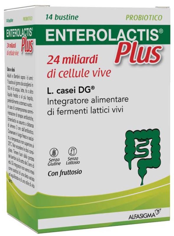 ENTEROLACTIS PLUS 14 BUSTINE - Farmacia De Pasquale