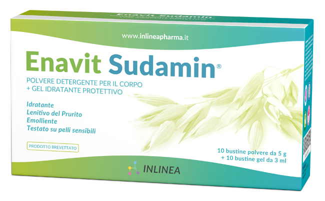ENAVIT SUDAMIN 10 BUSTINE POLVERE DA 5 G + 10 BUSTINE GEL DA 5 ML - Farmacia De Pasquale