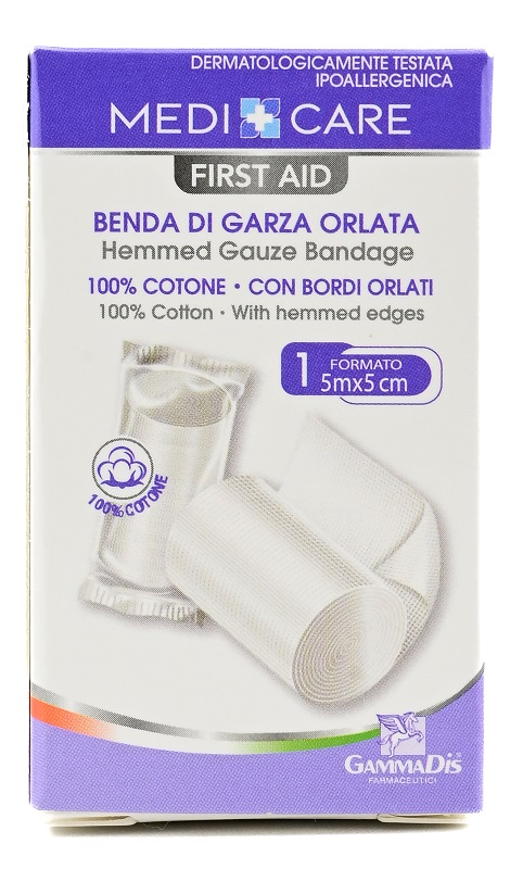 BENDA MEDICARE ORLATA CM 5X5 M MEDICARE - Farmacia De Pasquale
