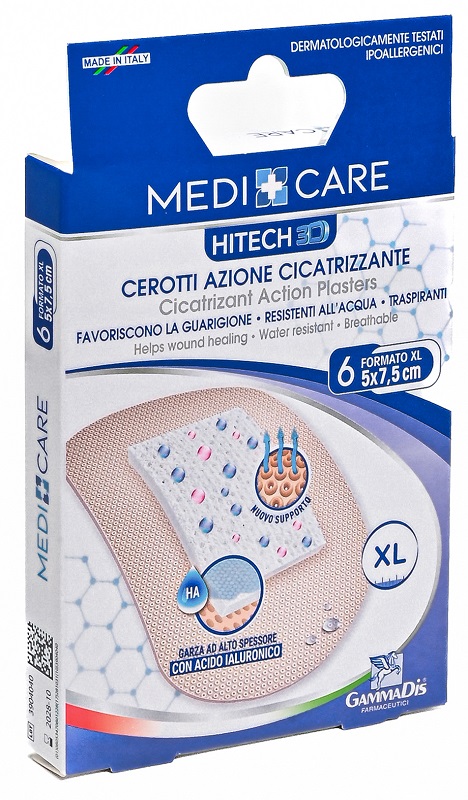 CEROTTO MEDICARE CICATRIZZANTI 7,5X5 6 PEZZI - Farmacia De Pasquale