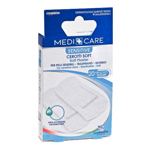 CEROTTO MEDICARE DELICATI GRANDI 20 PEZZI - Farmacia De Pasquale