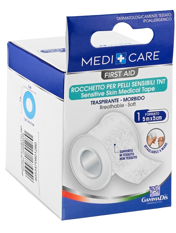 CEROTTO IN ROCCHETTO MEDICARE  TNT BIANCO 500X5 CM - Farmacia De Pasquale