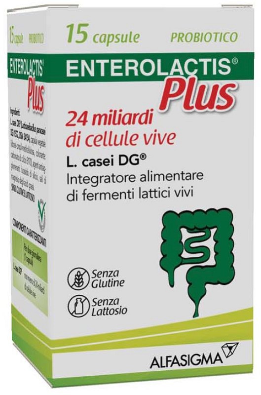 ENTEROLACTIS PLUS 15 CAPSULE - Farmacia De Pasquale