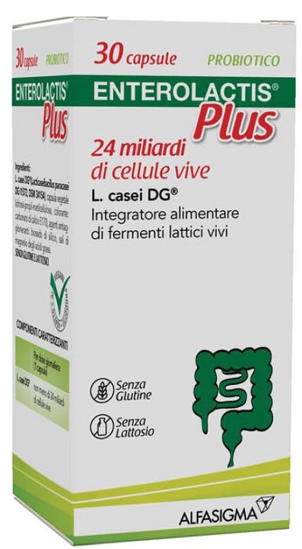ENTEROLACTIS PLUS 30 CAPSULE - Farmacia De Pasquale