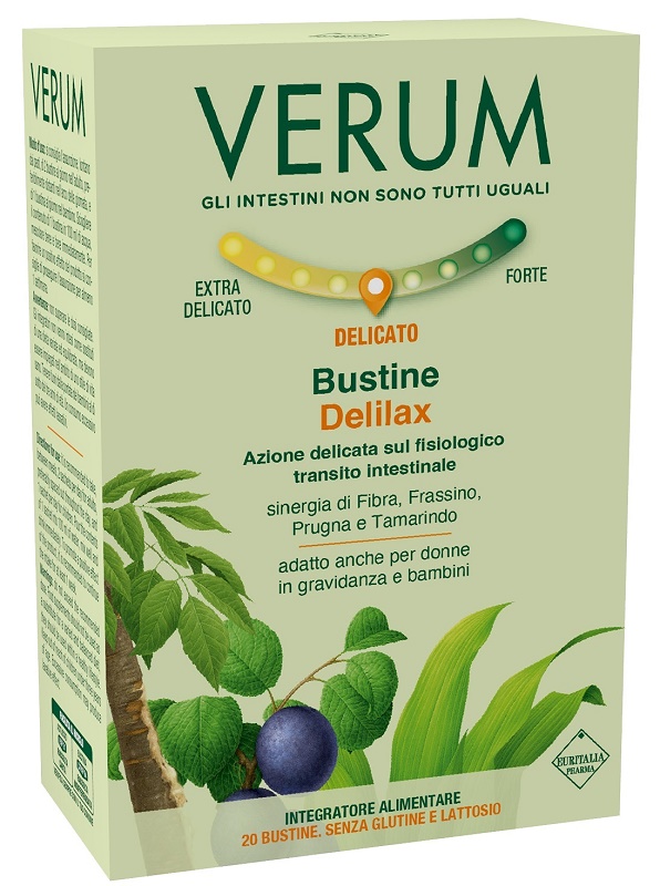 VERUM DELILAX 20 BUSTINE 80 G - Farmacia De Pasquale
