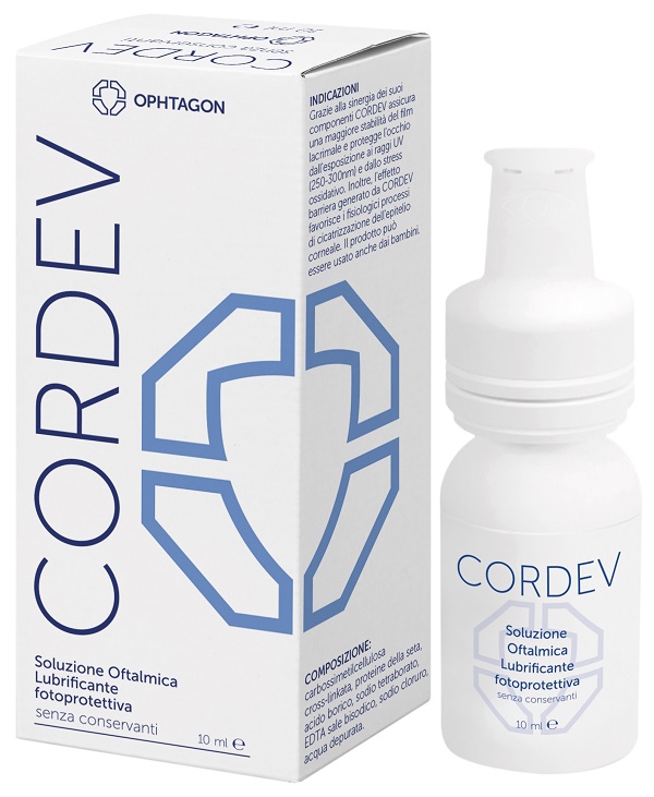 CORDEV SOLUZIONE OFTALMICA LUBRIFICANTE OF 10 ML - Farmacia De Pasquale