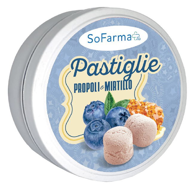 CARAMELLE PROPOLI MIRTILLO 40 G SOFARMAPIU' - Farmacia De Pasquale