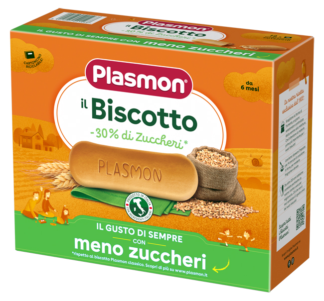 PLASMON BISCOTTI -30% ZUCCHERO 720 G - Farmacia De Pasquale
