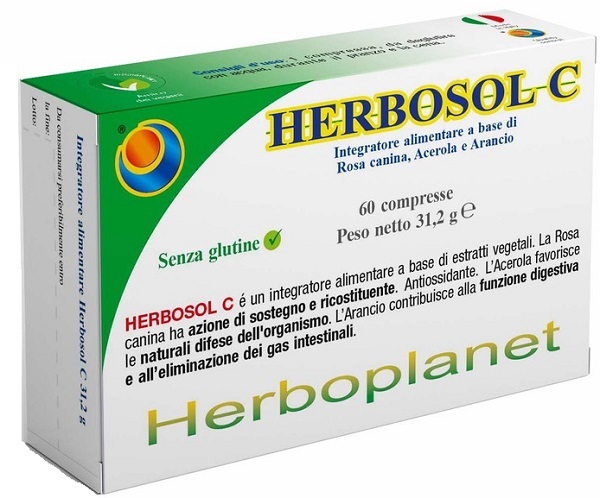 HERBOSOL C 60 COMPRESSE - Farmacia De Pasquale