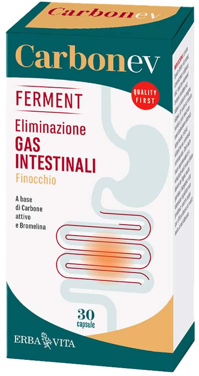 CARBON EV FERMENT 30 CAPSULE - Farmacia De Pasquale