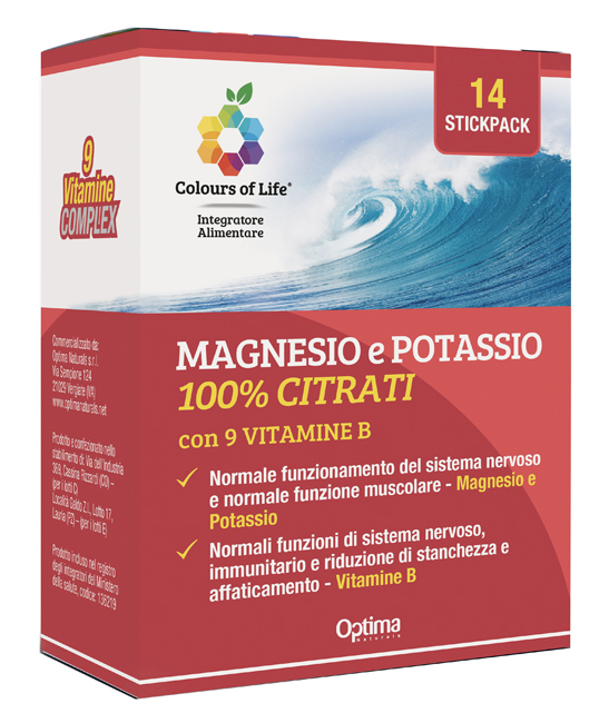 MAGNESIO POTASSIO VIT B 14 STICK - Farmacia De Pasquale
