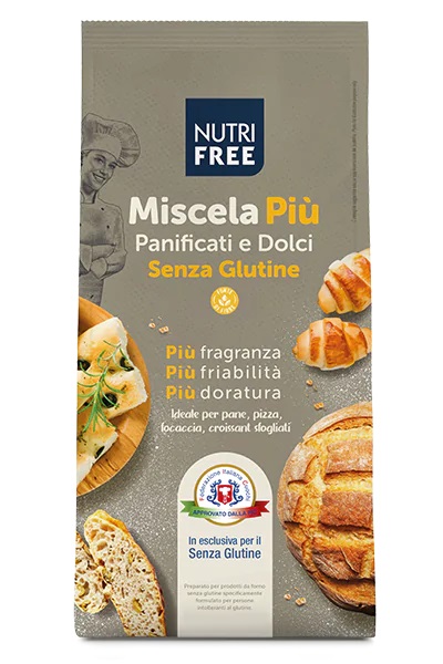 NUTRIFREE MISCELA PIU' PANIFICATI E DOLCI 1 KG - Farmacia De Pasquale