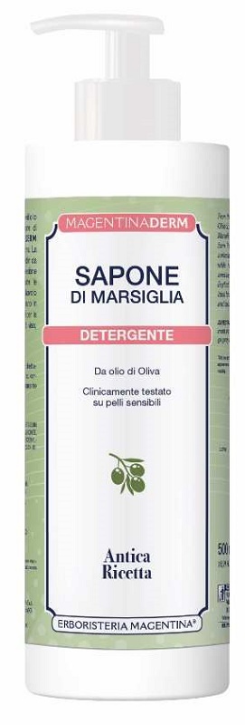 SAPONE MARSIGLIA MAGENTINA DERM DETERGENTE 500 ML - Farmacia De Pasquale