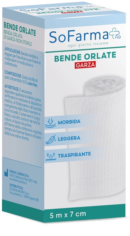 BENDA ORLATA 500X7 CM SOFARMAPIU' - Farmacia De Pasquale