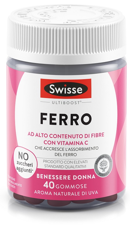 SWISSE FERRO 40 GOMMOSE - Farmacia De Pasquale