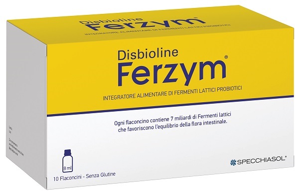 DISBIOLINE FERZYM 10 FLACONCINI DA 8 ML - Farmacia De Pasquale