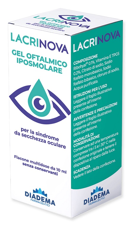 LACRINOVA GEL OFTALMICO IPOSMOLARE TB 10 ML - Farmacia De Pasquale