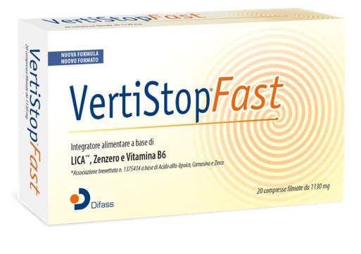 VERTISTOP FAST 20 COMPRESSE - Farmacia De Pasquale