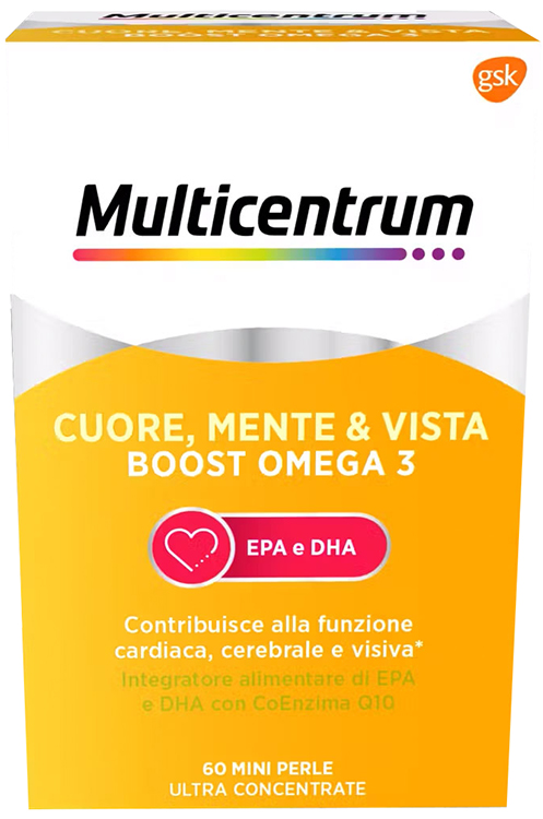 MULTICENTRUM BOOST OMEGA 120 CAPSULE - Farmacia De Pasquale
