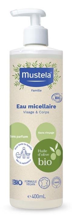 MUSTELA ACQUA MICELLARE BIO 400 ML - Farmacia De Pasquale
