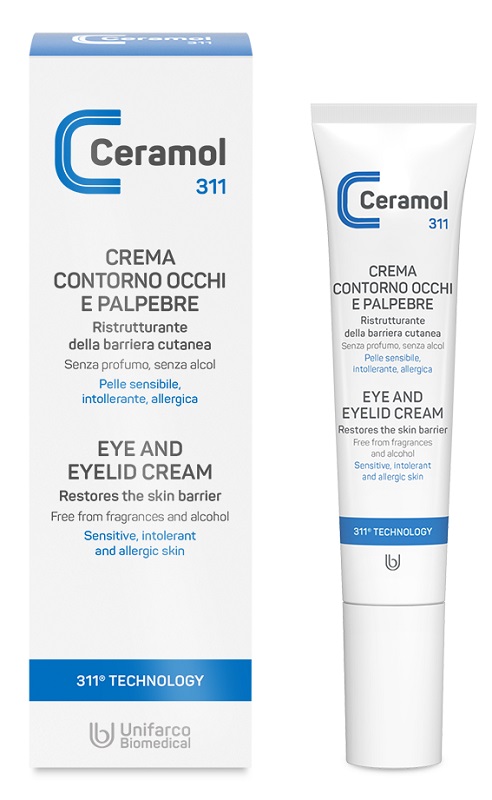 CERAMOL CREMA CONTORNO OCCHI E PALPEBRE 15 ML - Farmacia De Pasquale