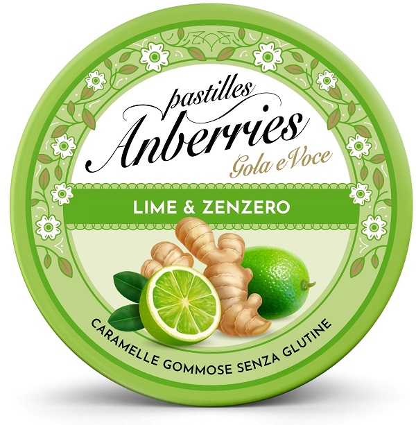 ANBERRIES LIME & ZENZERO 50 G - Farmacia De Pasquale