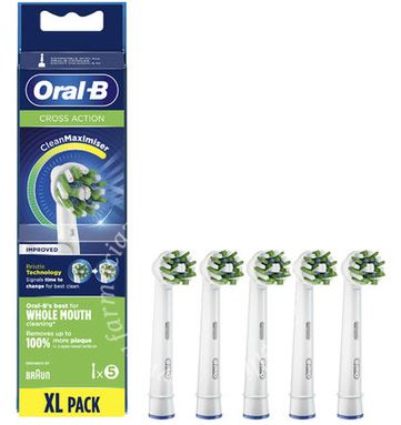 ORALB POWER REFILL EB50 CROSSACTION 5 PEZZI - Farmacia De Pasquale