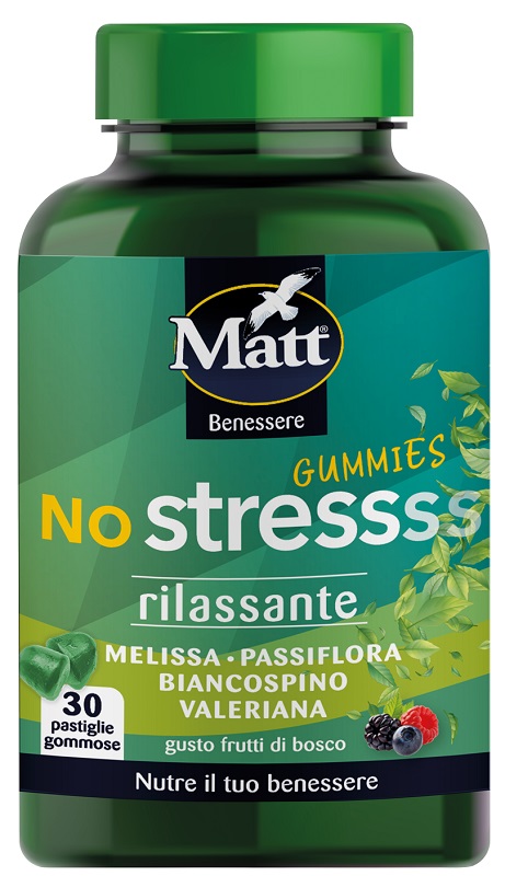 MATT NO STRESS GUMMIES 30 PASTIGLIE GOMMOSE - Farmacia De Pasquale