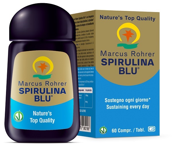MARCUS ROHRER SPIRULINA BLU 60 COMPRESSE - Farmacia De Pasquale