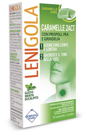 LENIGOLA 2ACT CARAMELLE BALSAMICHE - Farmacia De Pasquale
