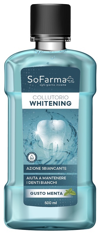 COLLUTORIO WHITENING 500 ML SOFARMAPIU' - Farmacia De Pasquale