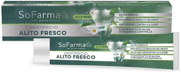 DENTIFRICIO ALITO FRESCO 75 ML SOFARMAPIU' - Farmacia De Pasquale
