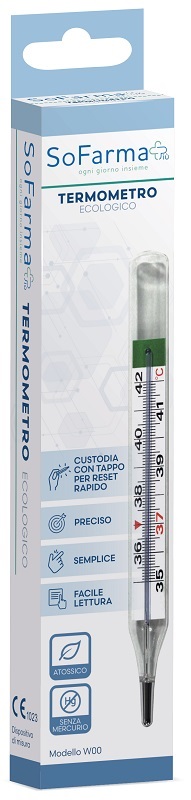 TERMOMETRO GALLIO ECOLOGICO SOFARMAPIU' - Farmacia De Pasquale