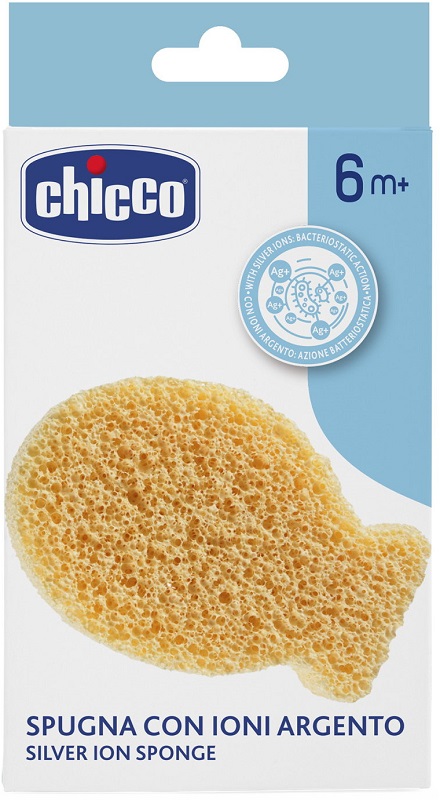 CHICCO SPUGNA IONI ARGENTO - Farmacia De Pasquale
