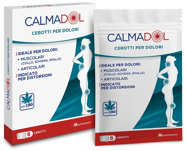 CALMADOL CEROTTO PER DOLORI 6 PEZZI - Farmacia De Pasquale